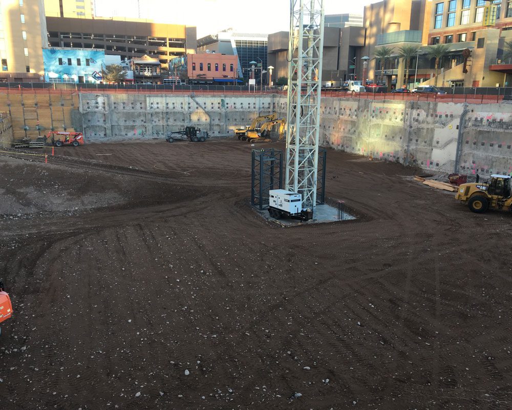 Excavation and Shoring at the Block 23 Project